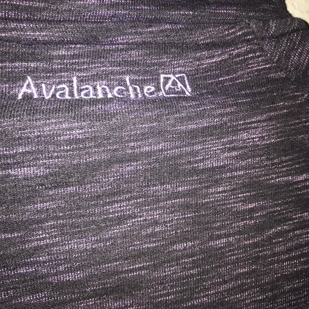 Avalanche Purple Snap Button Pullover Sweatshirt - image 8